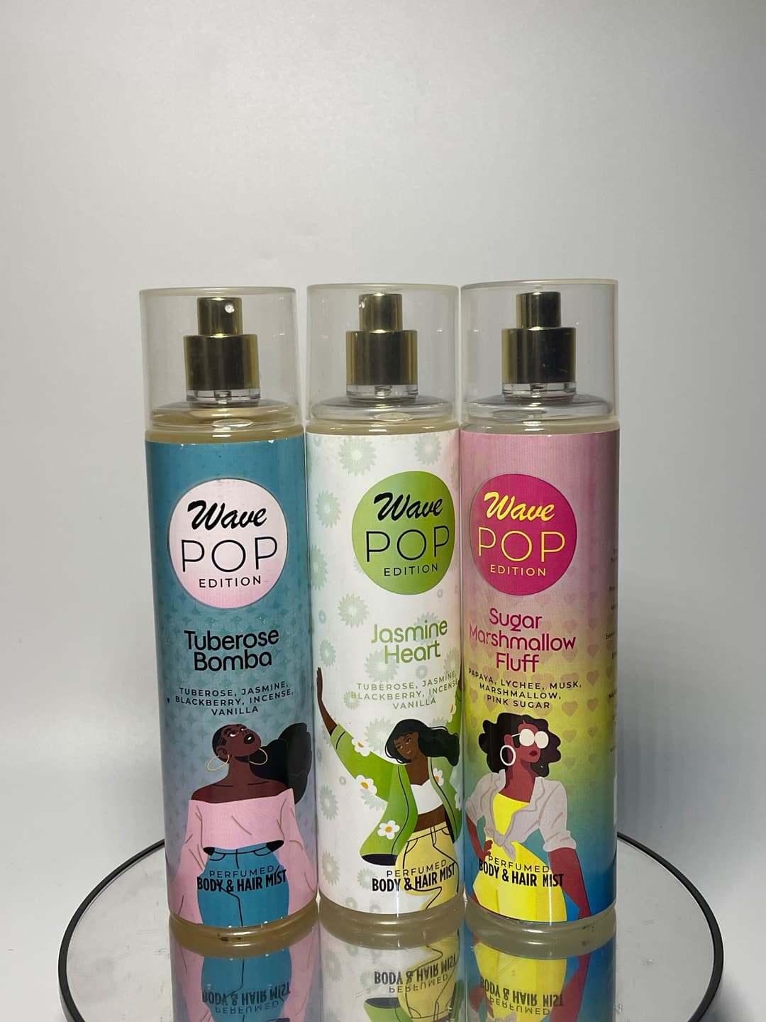Wave pop body mist
